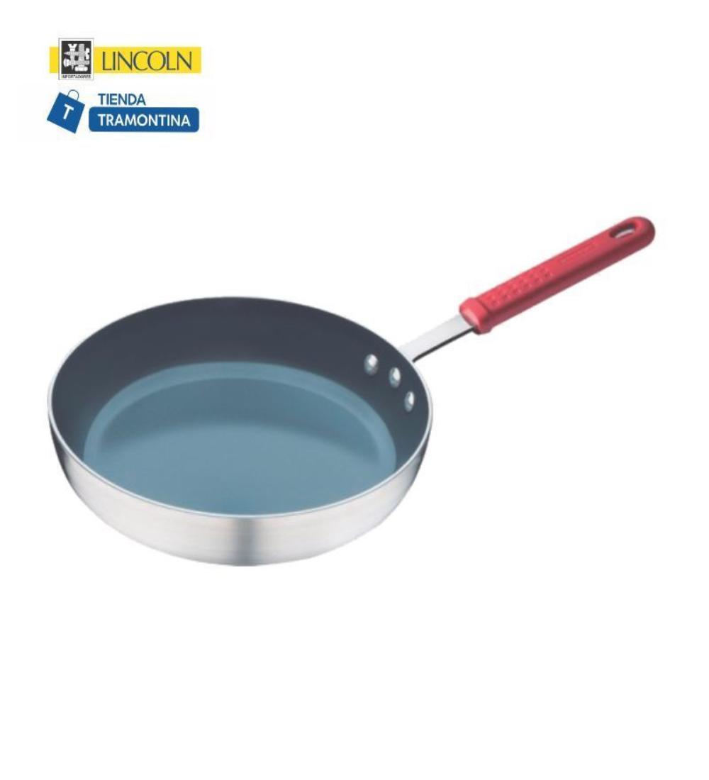 SARTEN PROFESIONAL CERAMICA Rojo Tramontina 32cm